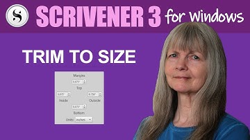 Scrivener 3 for Windows: Create a New Paperback Trim Size