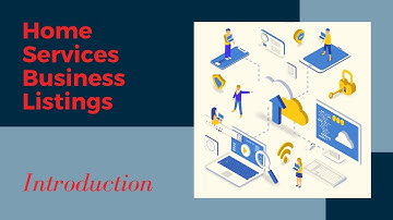 Introduction - Home Services Business Listings