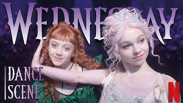 Agnes & Enid Dance Scene | Wednesday Season 2