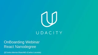 Introductory Udacity Nanodegree Webinar