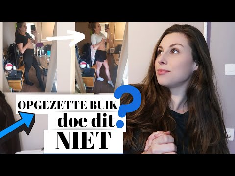 Opgezette buik? Doe dit NIET!  Opgezette buik en mindset.🙄 PDS en mindset.