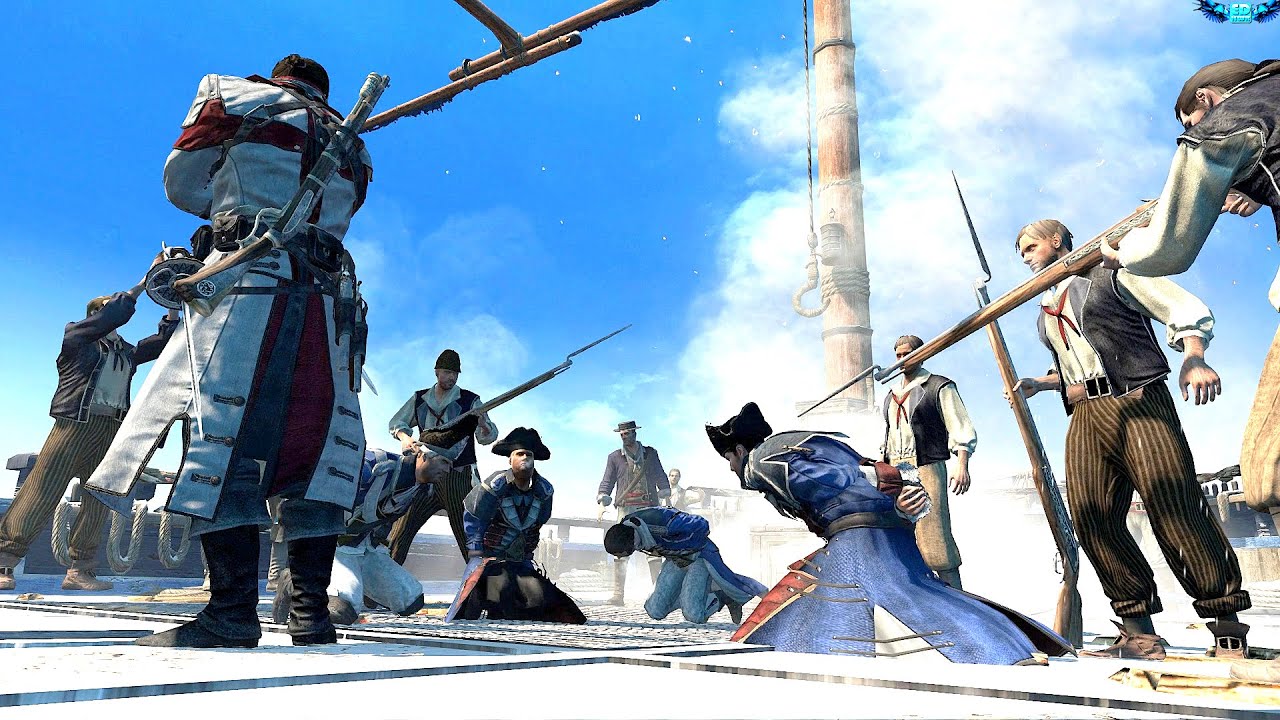 Assassin's Creed Rogue Naval Combat with Templar Master Outfit PC Gameplay Ultra Settings