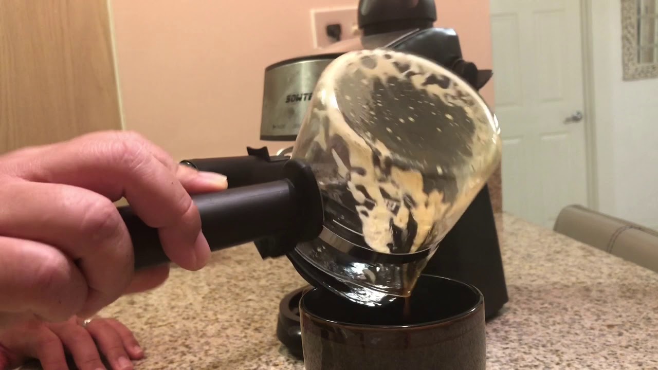 SOWTECH Macchina Per Caffè Espresso 15 Bar – Con Montalatte Integrato