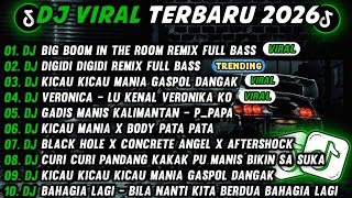 DJ TIKTOK TERBARU 2026🎵 DJ BIG BOOM IN THE ROOM🎵 DJ DIGIDI DIGIDI HEY SLOW BASS  FULL ALBUM