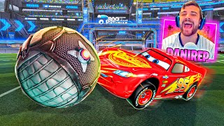 TENGO NUEVO RANGO CON RAYO MCQUEEN!!  Rocket League