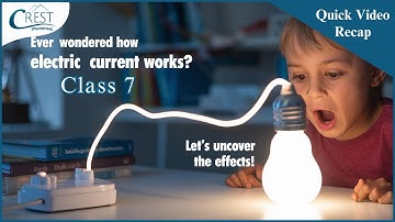 Understand Effects of Electric Current | Science Class 7 Olympiad & School Exam Preparation