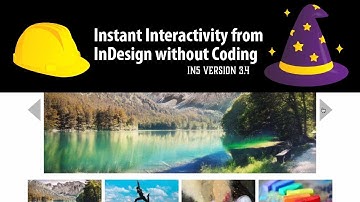 Instant Interactivity from InDesign without Coding — in5 v3.4 features intro