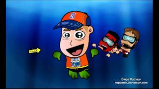 Chibi Wrestlers - John Cena Prefers Aquaman