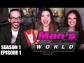 MAN'S WORLD EPISODE 1 | REACTION | Hope Jaymes & John Humphrey