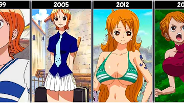 A Frame Of Nami From Every Year | One Piece