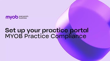 Set up your practice portal - Tax in MYOB Practice Compliance (Setup)