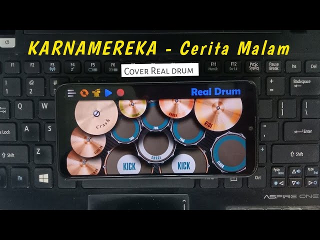 KARNAMEREKA - CERITA MALAM | COVER REAL DRUM. class=