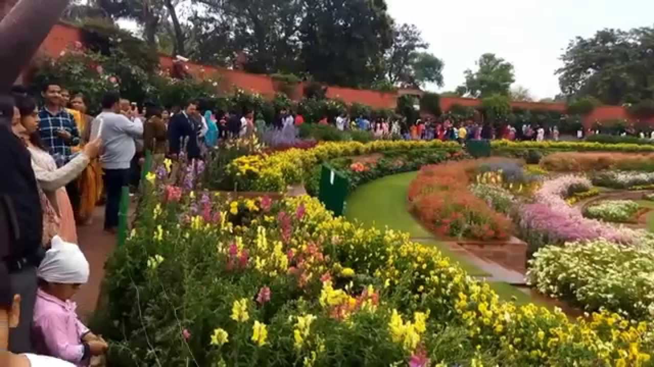 Mughal Garden Rashtrapati Bhawan Youtube