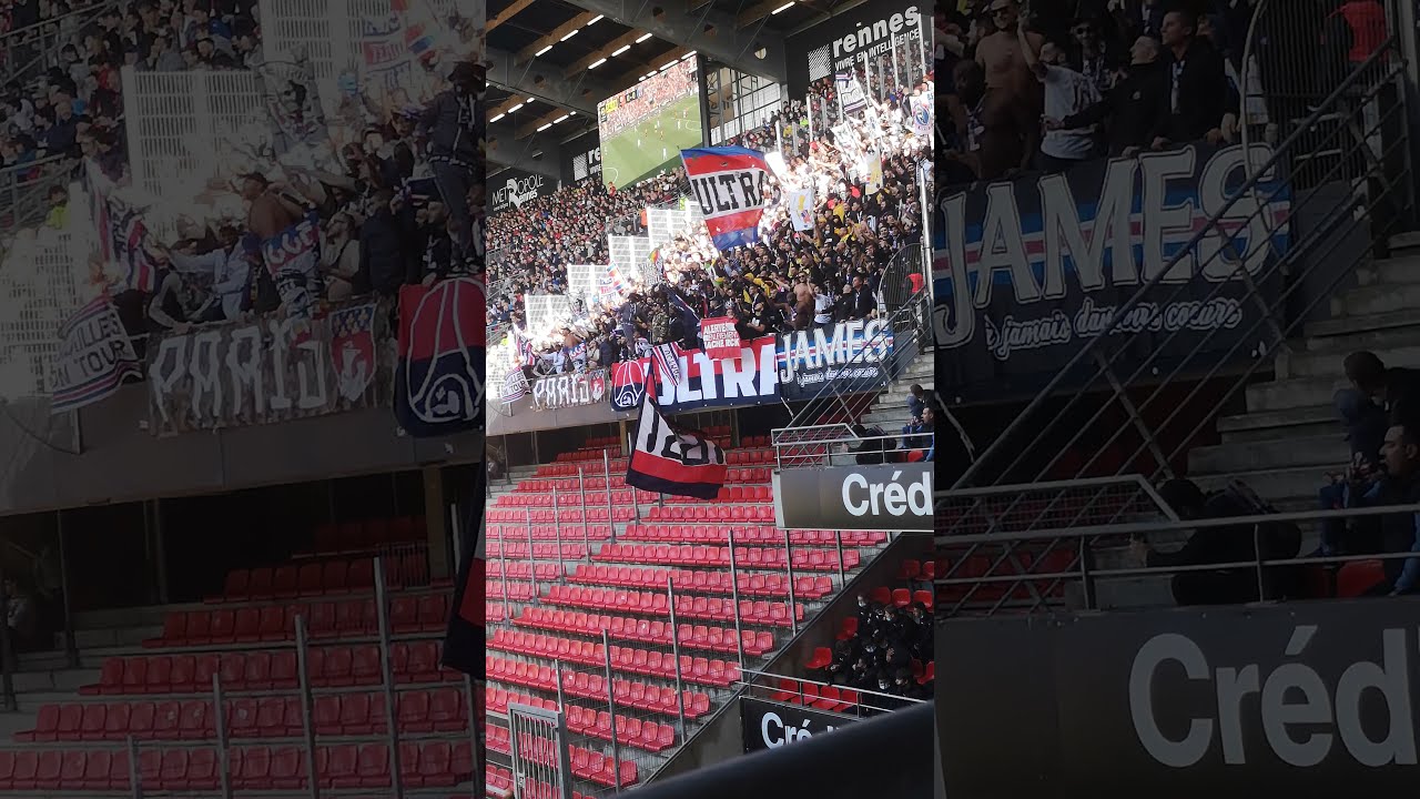 Rennes PSG chant ou est la bache