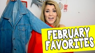FEBRUARY FAVORITES // Grace Helbig