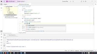 Calling python functions within other functions