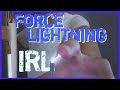 Built IRL: Force Lightning IN REAL LIFE whenever I'm holding Rey's Staff