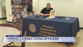 Md. Department of Corrections recruiting to fill officer vacancies