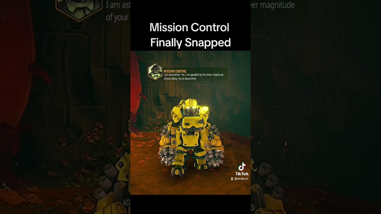 Центр управления полётами наконец-то удалён | Deep Rock Galactic