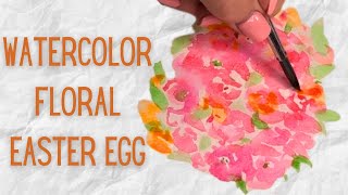 Watercolor Easter Egg Painting Tutorial: Easter Blessing