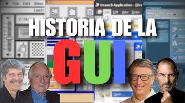 La historia de la interfaz gráfica de usuario (GUI)