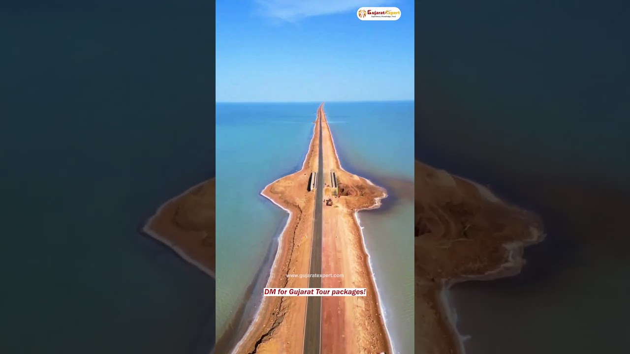 🚗 The endless road to Kutch – where every mile feels like magic! 🌅