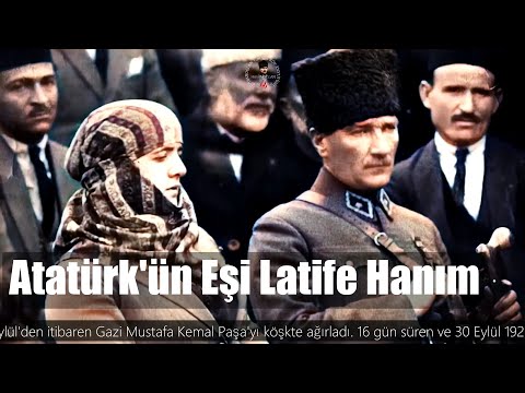 Atatürk'ün Eşi Latife Hanım (4K, Renkli)