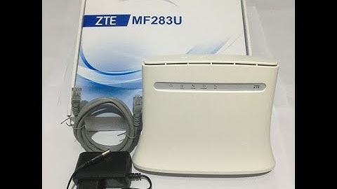 ZTE 4G CPE #MF283U কিভাবে ব্যবহার করবেন তা জানার জন্য এই ভিডিও