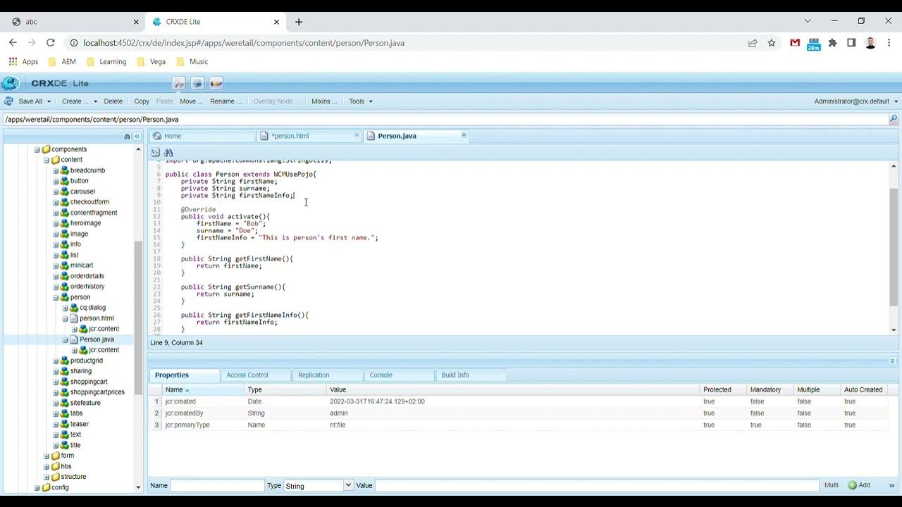 AEM HTL dataslyelement YouTube