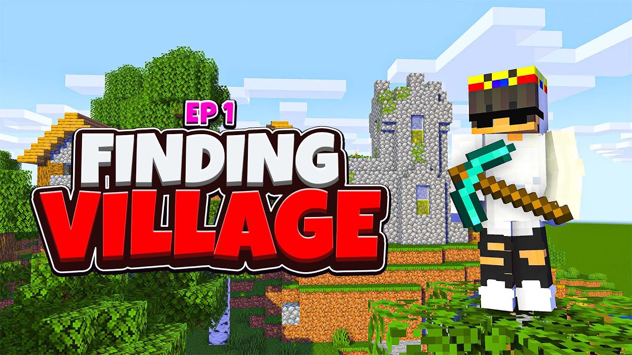 FIRST DAY IN MINECRAFT | FINDING VILLAGE | MINECRAFT SURVIVAL SERIES ...
