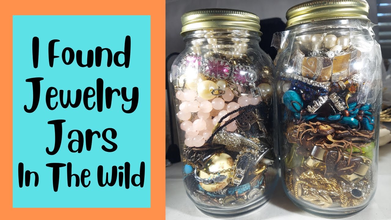 Jewelry Jar Unjarring jars 1 and 2 of 6 YouTube