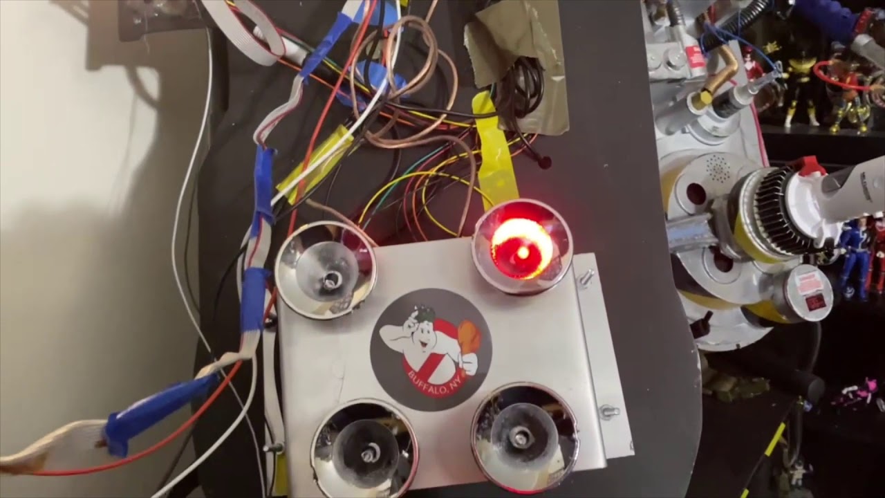 Road To BOK Proton Pack Revisited-Electronics - YouTube