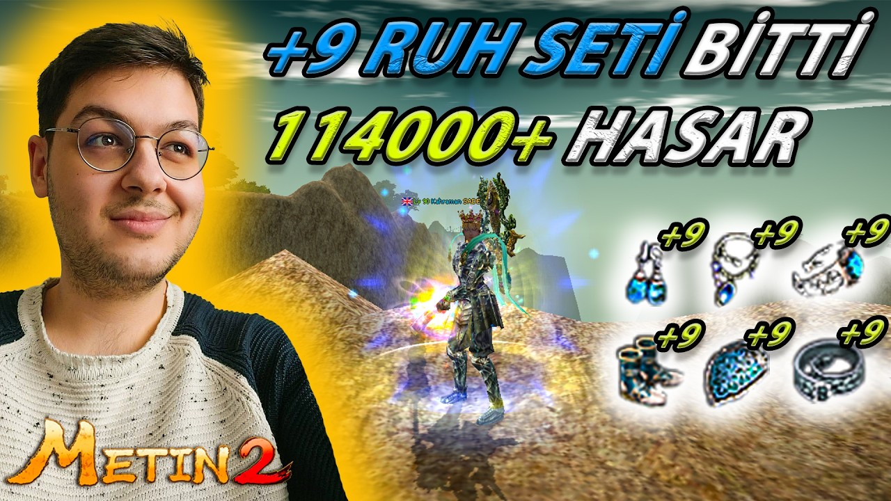 +9 RUH SETİNİ BİTİRDİK GELİŞİMİN DİBİNE VURUYORUZ (EPSİZ YARDIMSIZ) | METİN2 Origins2 1-120 PART 6