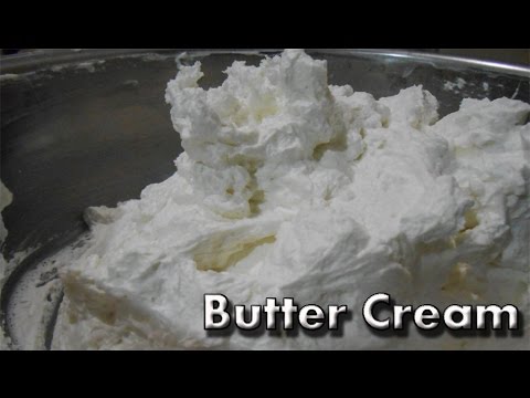 Butter Cream - Resep Butter Cream dari 3 Bahan Saja 