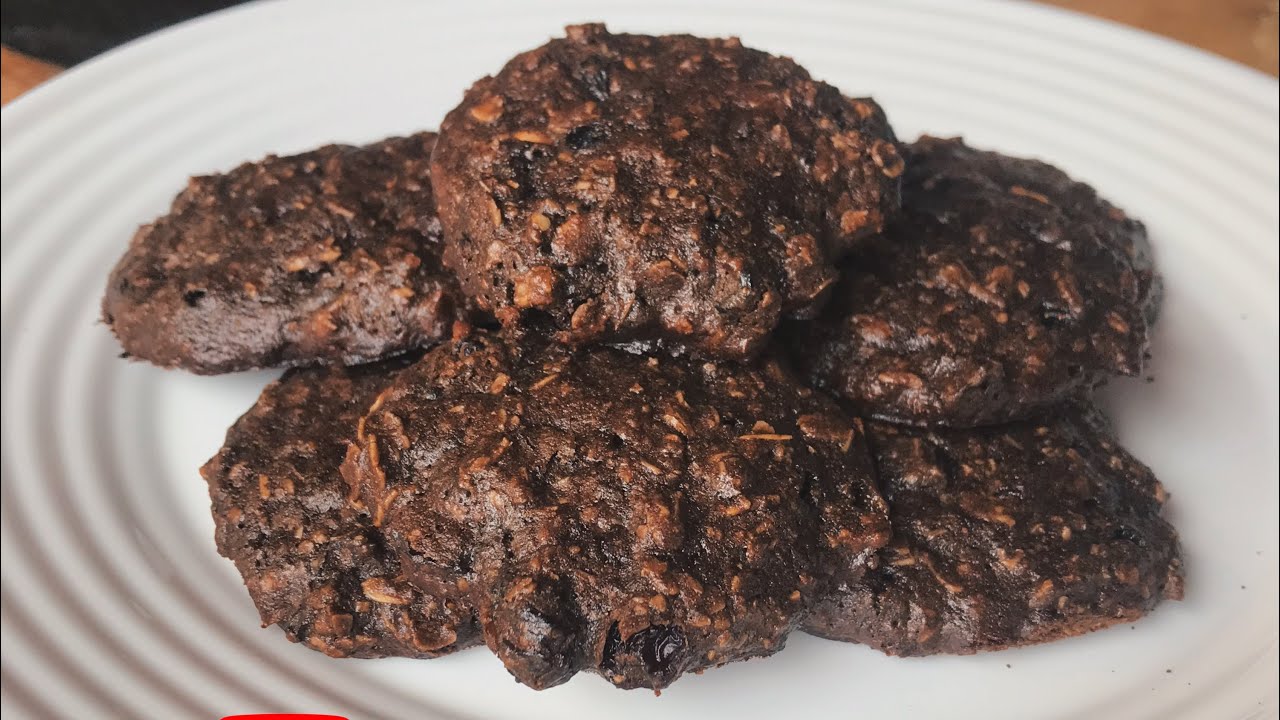 GALLETAS DE AVENA Y ALGARROBA/CACAO🤎🍪
