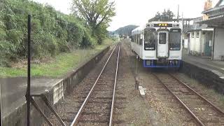 (前面展望20191110)MR-600形松浦鉄道ワンマン　有田行