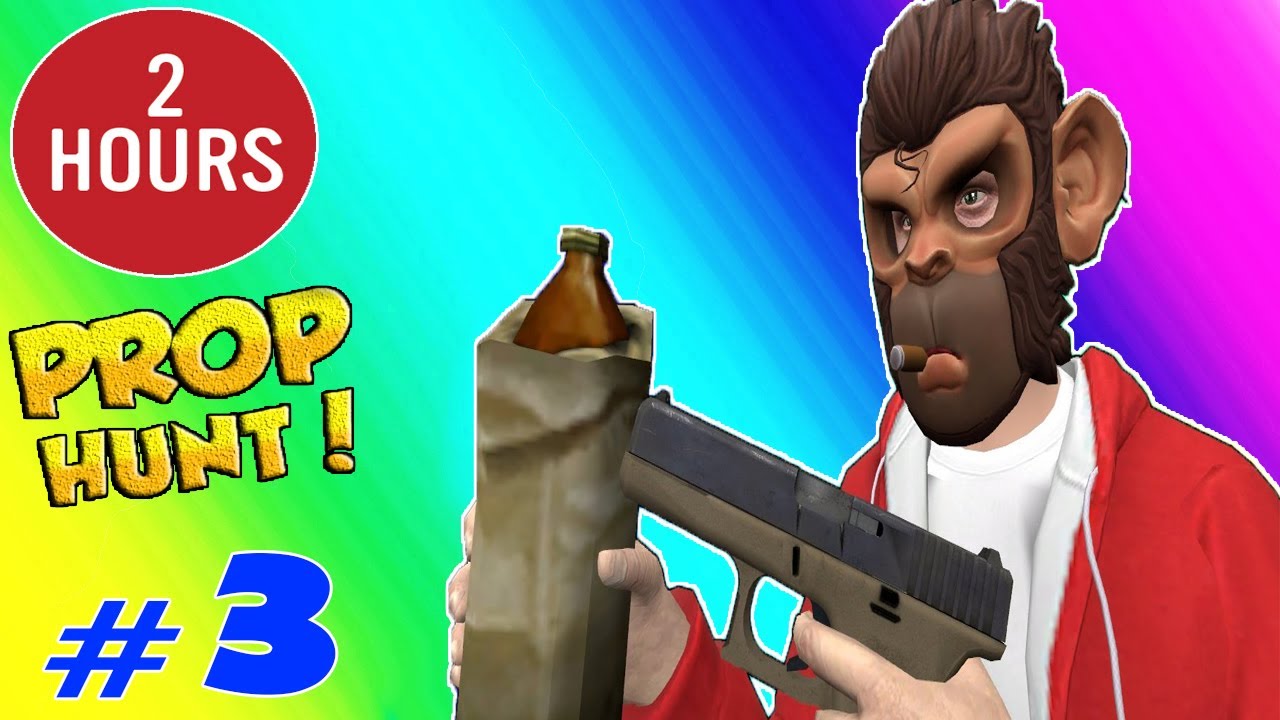 ⁣Vanossgaming 2 Hours Gmod Prop Hunt Ep-3