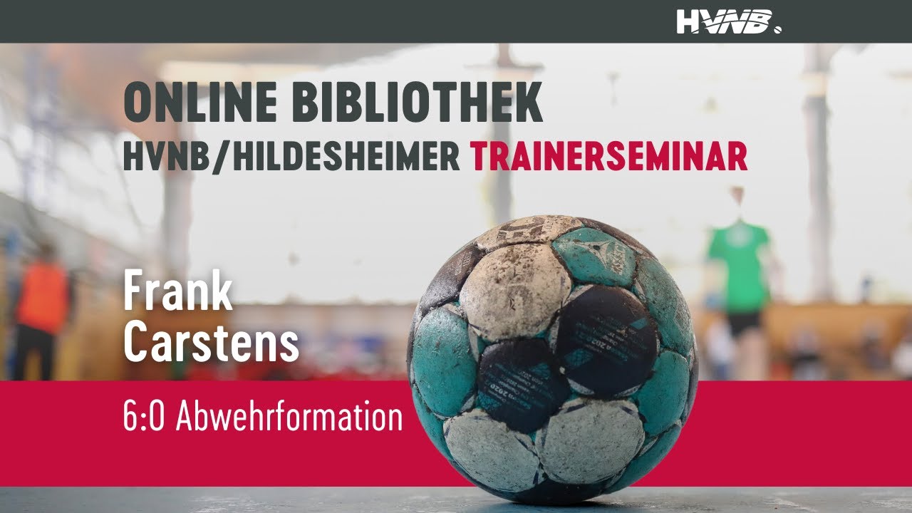6:0-Abwehrformation | Frank Carstens | 14. HVN/Hildesheimer-Trainerseminar 2013