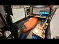 雨の中、軽自動車にポータブルシアタールームを作って車中泊【KTC MegPad A25Q5】