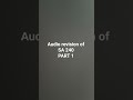 QUICK AUDIO REVISION OF SA 240 PART 1 | CA FINAL AUDIT REVISION FOR JAN'26| ICAI
