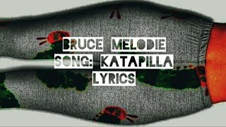Bruce Melodie - Katapilla ( lyrics video)