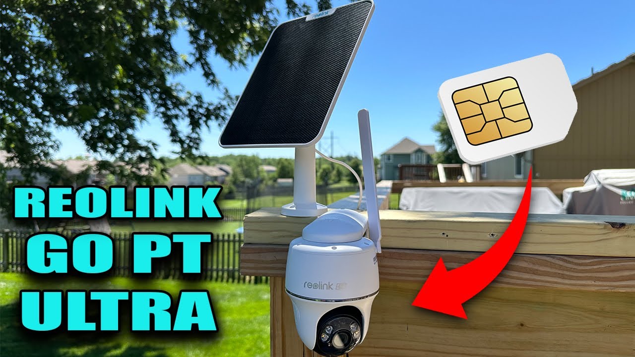 Распаковка и обзор камеры видеонаблюдения Reolink GO PT Ultra 4G LTE