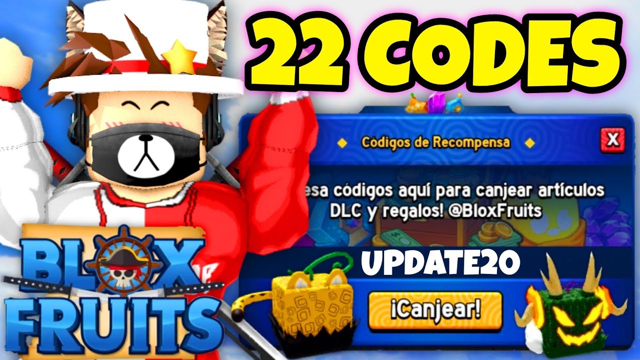 🔥20 CODIGOS (Codes) activos en BLOX FRUITS 🔥 Funcionan 100