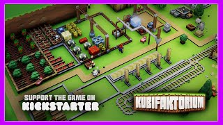KUBIFAKTORIUM Gameplay Impression | Medievel Steampunk Colony Builder Game | Kickstarter Edition screenshot 3