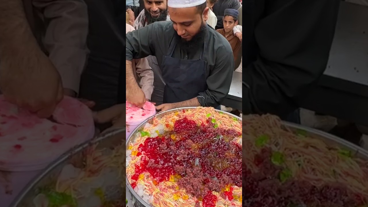 Huge Jungle ice cream Falooda milkshake | Refreshing Falooda Making | Ramadan Special 