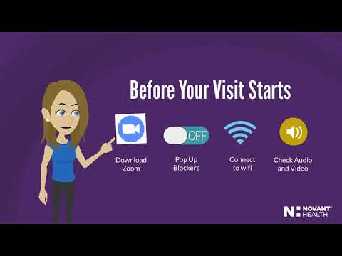 Novant Health: How to schedule a video visit from your smart phone or tablet