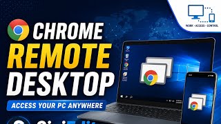How to Setup Remote Desktop Via Chrome Browser | Network Remote Access | Remote Connection 