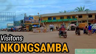 Visitons la ville de NKONGSAMBA - Trajet Cameroun