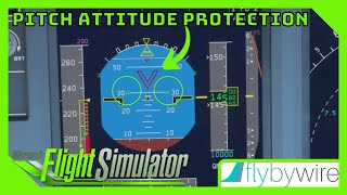 Pitch Attitude Protection EXPLAINED | Microsoft Flight Simulator | A32NX | Development Version screenshot 2