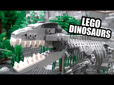 Dinosaur History Timeline in LEGO | Mesozoic, Triassic, Jurassic & Cretaceous